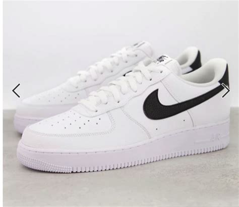 nike air weiß mit schwarzen nike zeichen|nike air force 1 zalando.